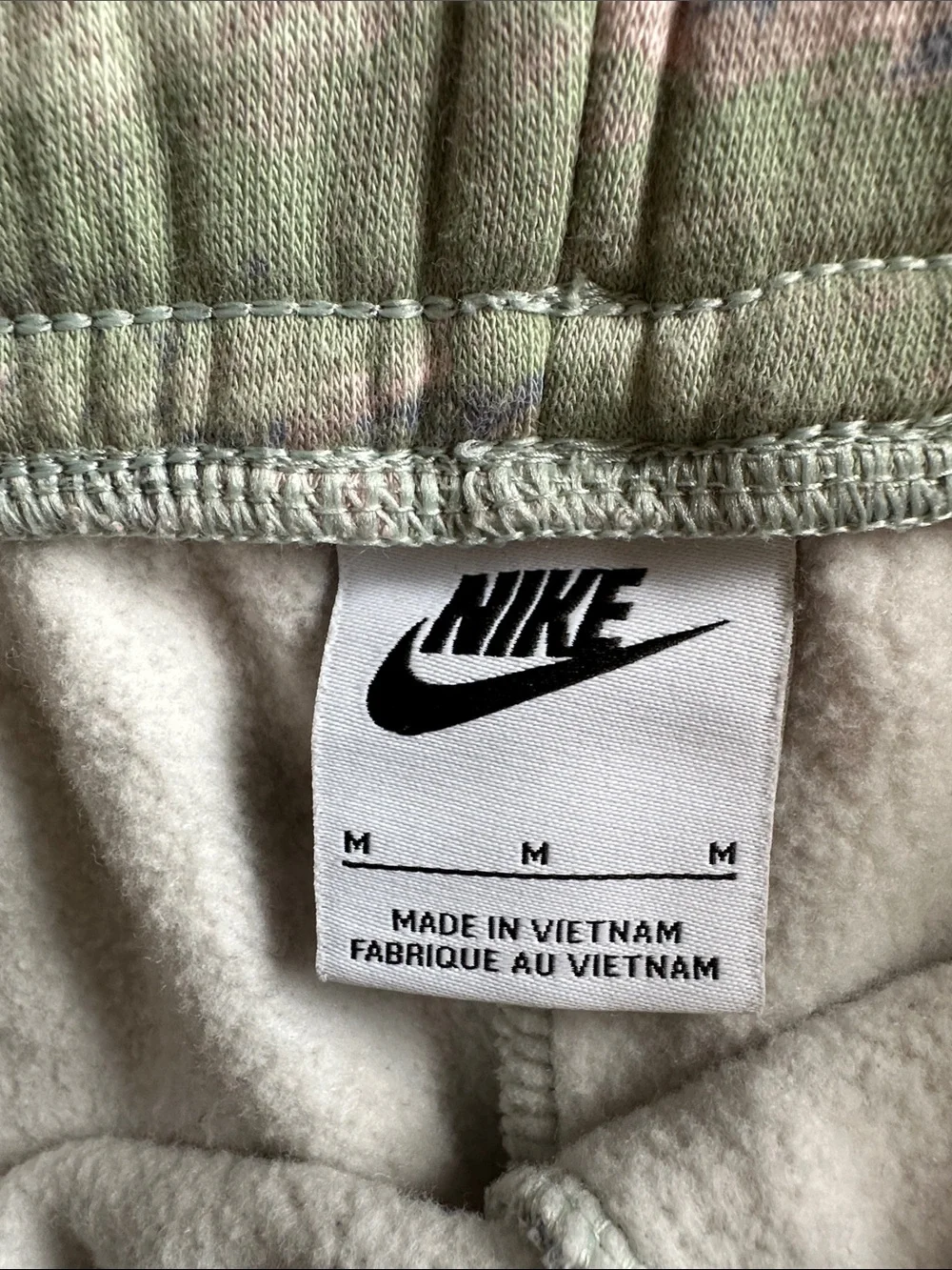 Nike woman Camo Shorts - Pastel Green, Light Pink, Blue-Gray